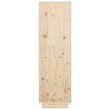 vidaXL Hoge kast 38x35x117 cm massief grenenhout