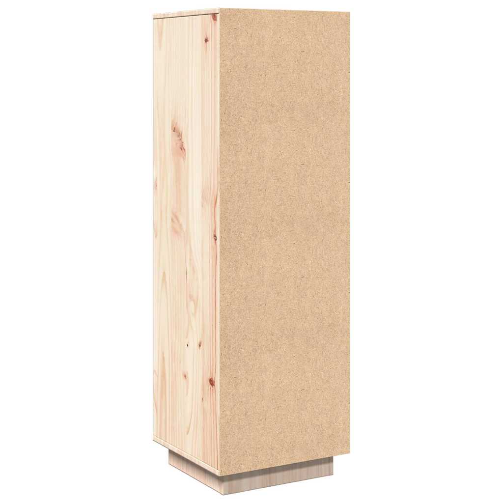 vidaXL Hoge kast 38x35x117 cm massief grenenhout