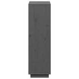 vidaXL Tall cabinet 110.5x35x117 cm solid pine wood