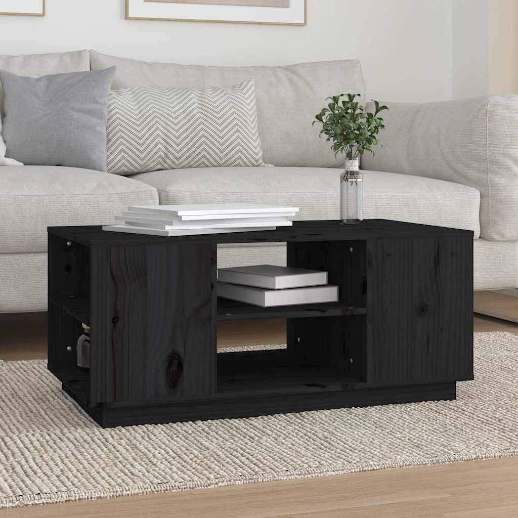 vidaXL Salontafel 90x49x40,5 cm massief grenenhout