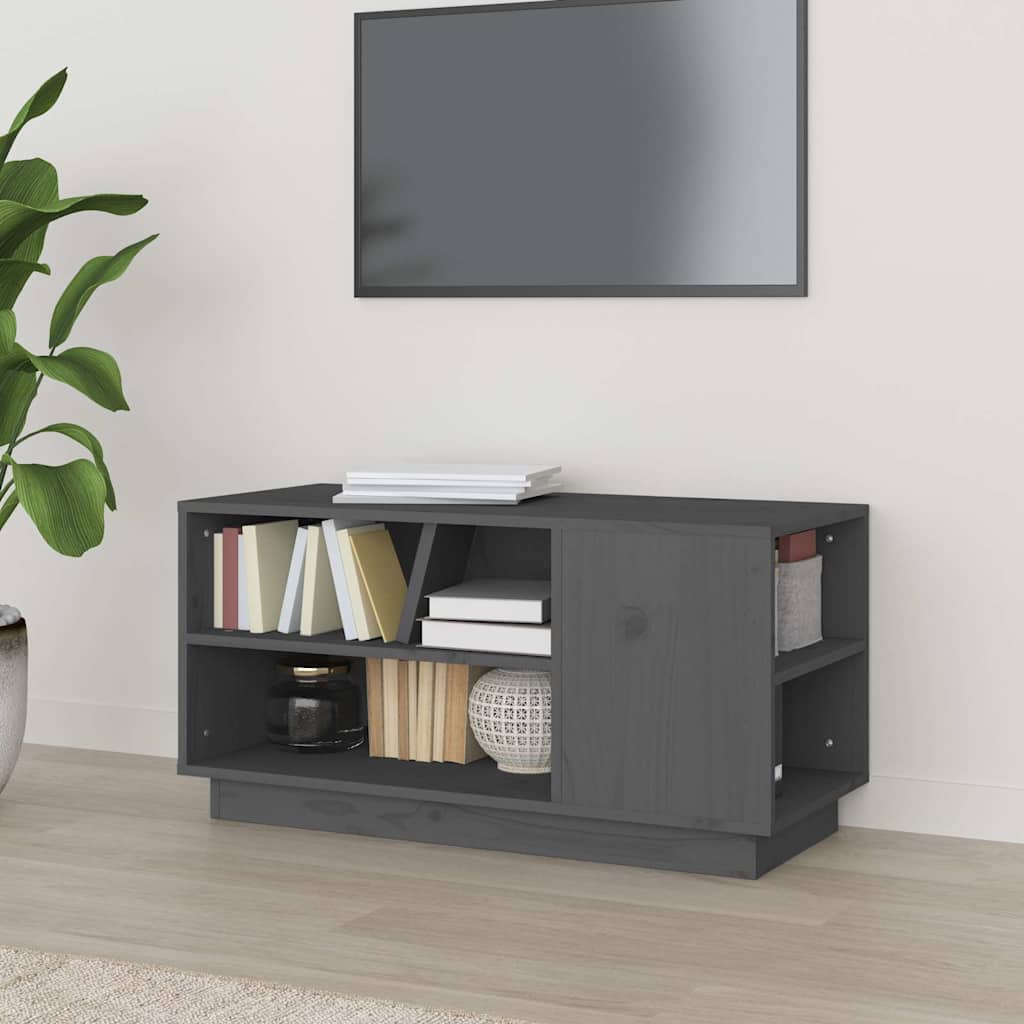 vidaXL Tv-meubel 80x35x40,5 cm massief grenenhout
