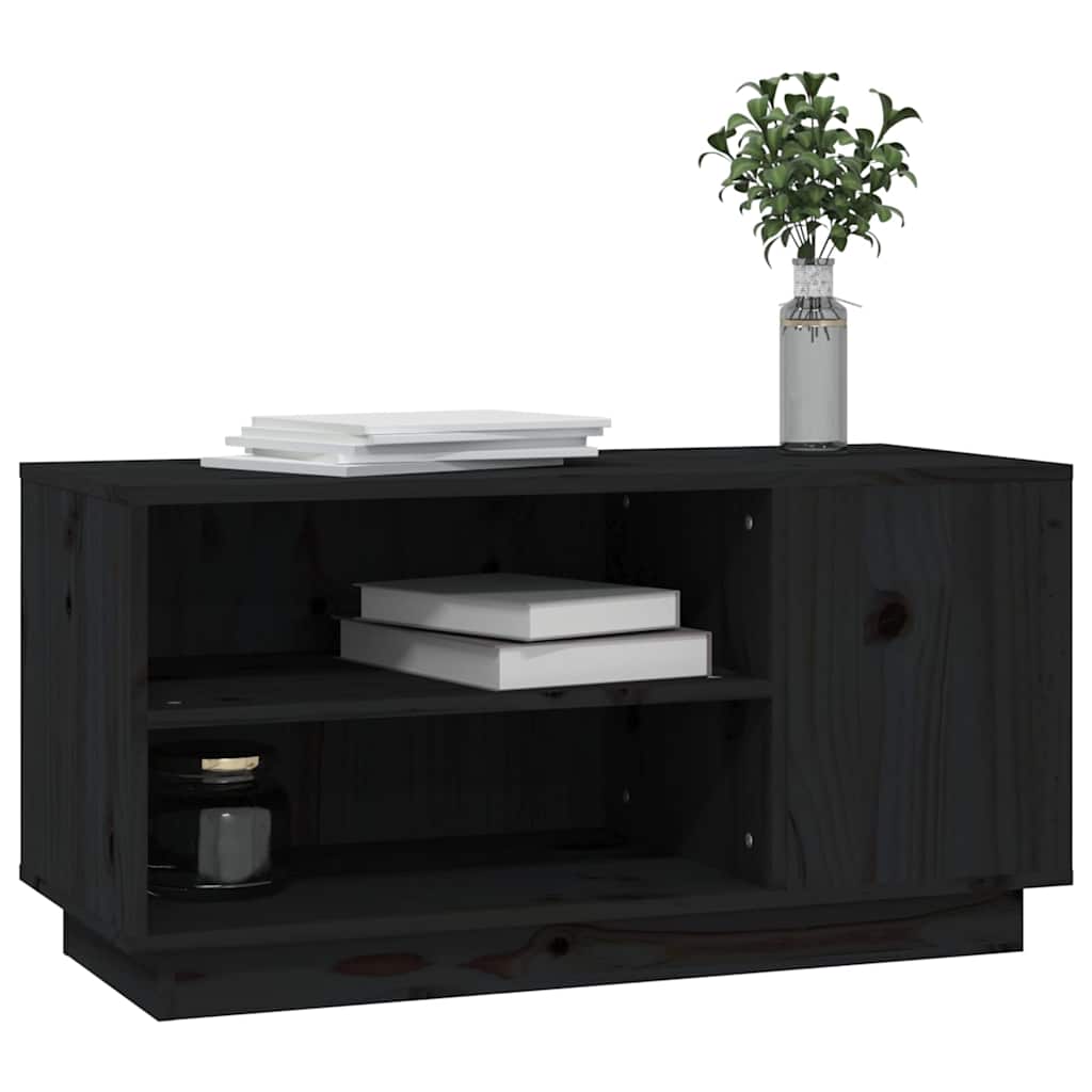 vidaXL Tv-meubel 80x35x40,5 cm massief grenenhout