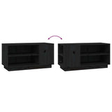 vidaXL Tv-meubel 80x35x40,5 cm massief grenenhout