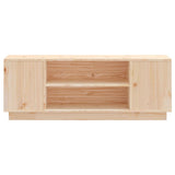 vidaXL Tv-meubel 110x35x40,5 cm massief grenenhout