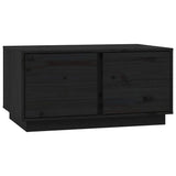 vidaXL Salontafel 80x50x40 cm massief grenenhout wit