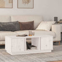 vidaXL Salontafel 110x50x40 cm massief grenenhout