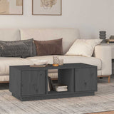 vidaXL Salontafel 110x50x40 cm massief grenenhout