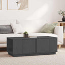 vidaXL Salontafel 110x50x40 cm massief grenenhout