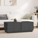 vidaXL Salontafel 110x50x40 cm massief grenenhout