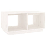 vidaXL Coffee Table 80x50x40 cm Solid Pine Wood