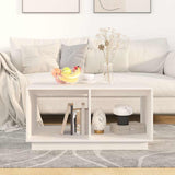 vidaXL Coffee Table 80x50x40 cm Solid Pine Wood