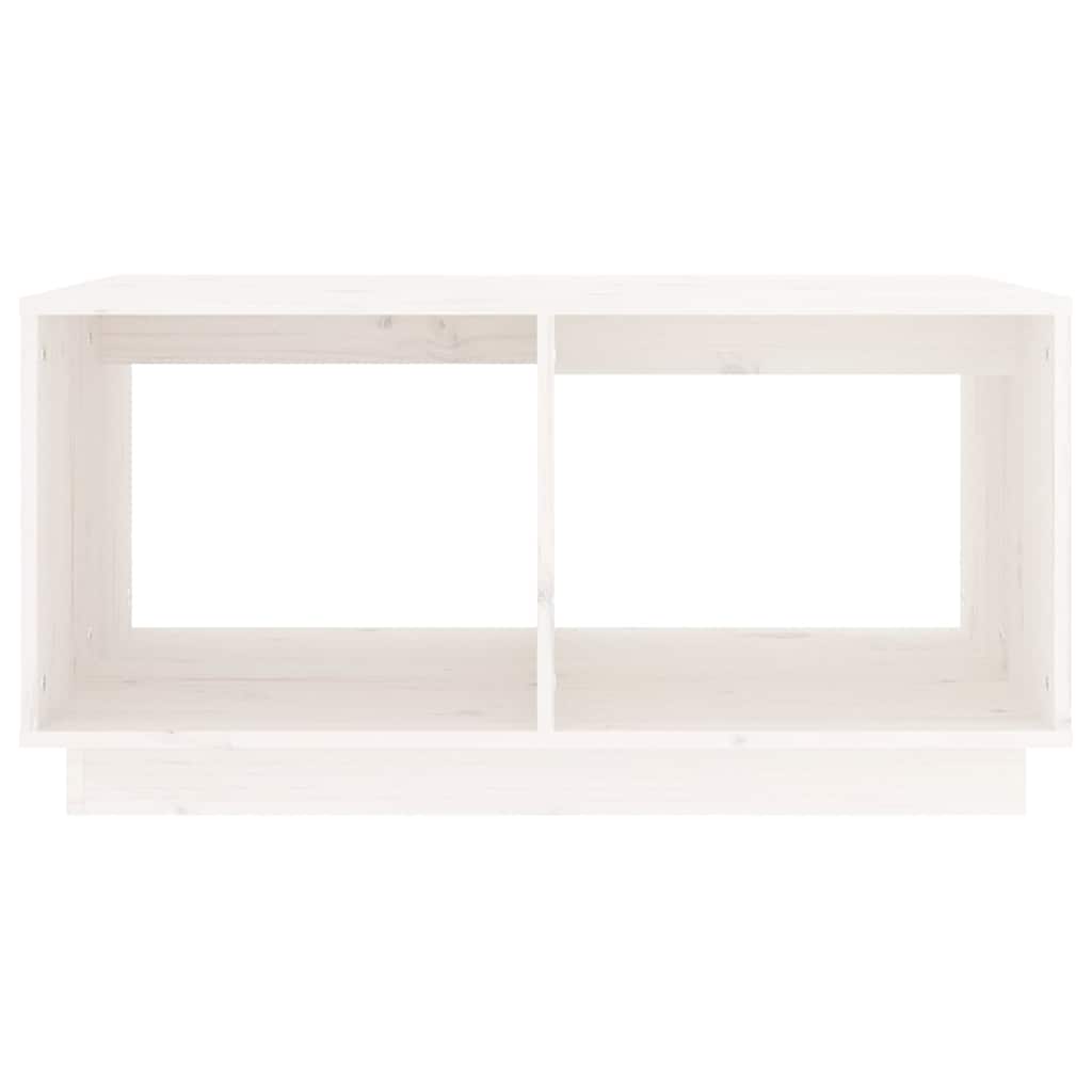 vidaXL Coffee Table 80x50x40 cm Solid Pine Wood