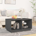 vidaXL Coffee Table 80x50x40 cm Solid Pine Wood