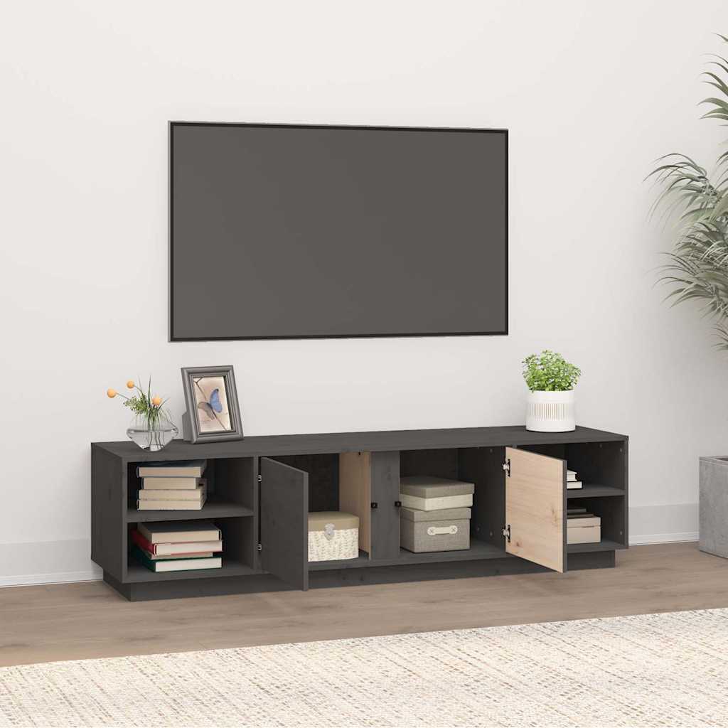 vidaXL Tv-meubel 156x40x40 cm massief grenenhout