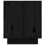 vidaXL Tv-meubel 80x35x40,5 cm massief grenenhout wit