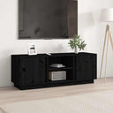 vidaXL Tv-meubel 110x35x40,5 cm massief grenenhout honingbruin