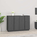 vidaXL Dressoir 120x35x80 cm massief grenenhout