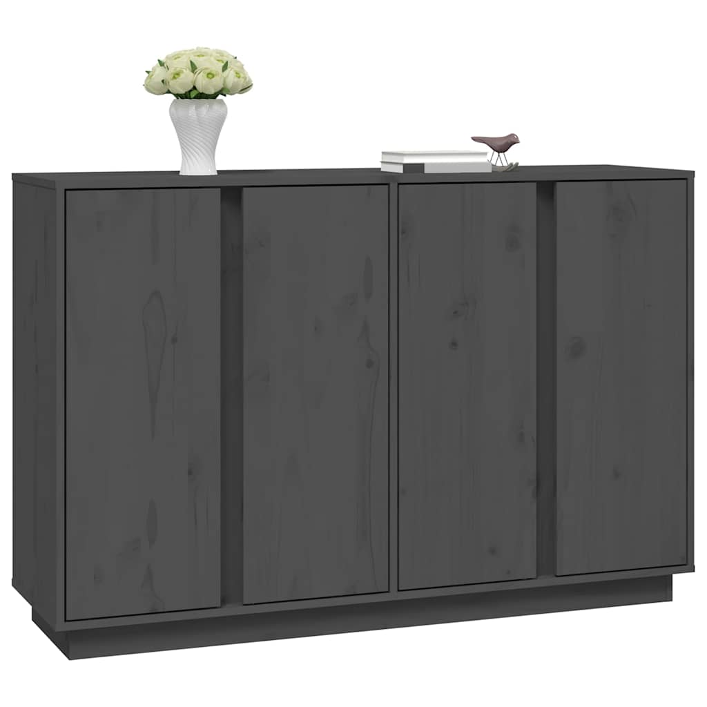 vidaXL Dressoir 120x35x80 cm massief grenenhout