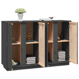 vidaXL Dressoir 120x35x80 cm massief grenenhout