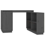 vidaXL Bureau 110x50x75 cm massief grenenhout