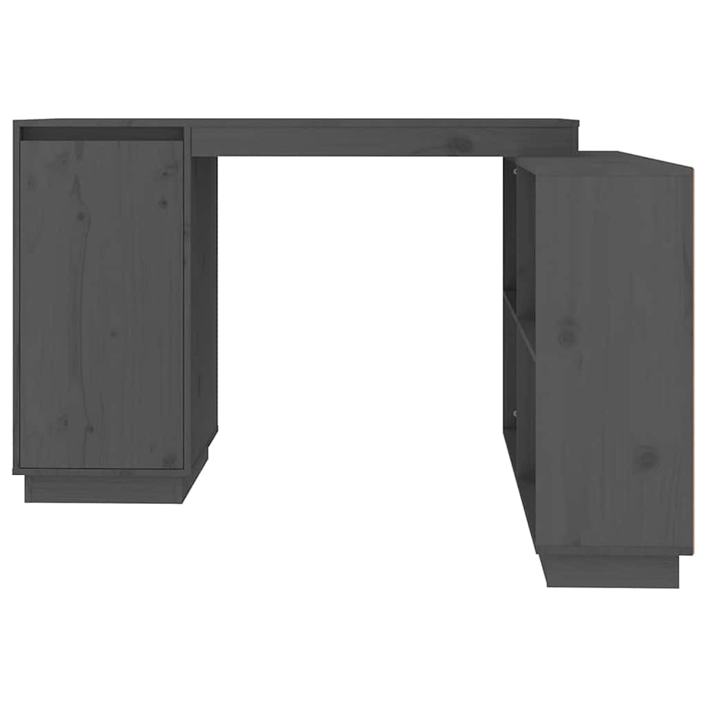 vidaXL Bureau 110x50x75 cm massief grenenhout