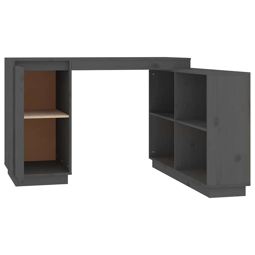 vidaXL Bureau 110x50x75 cm massief grenenhout