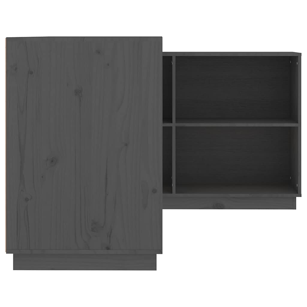 vidaXL Bureau 110x50x75 cm massief grenenhout