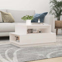 vidaXL Salontafel 80x55x40,5 cm massief grenenhout