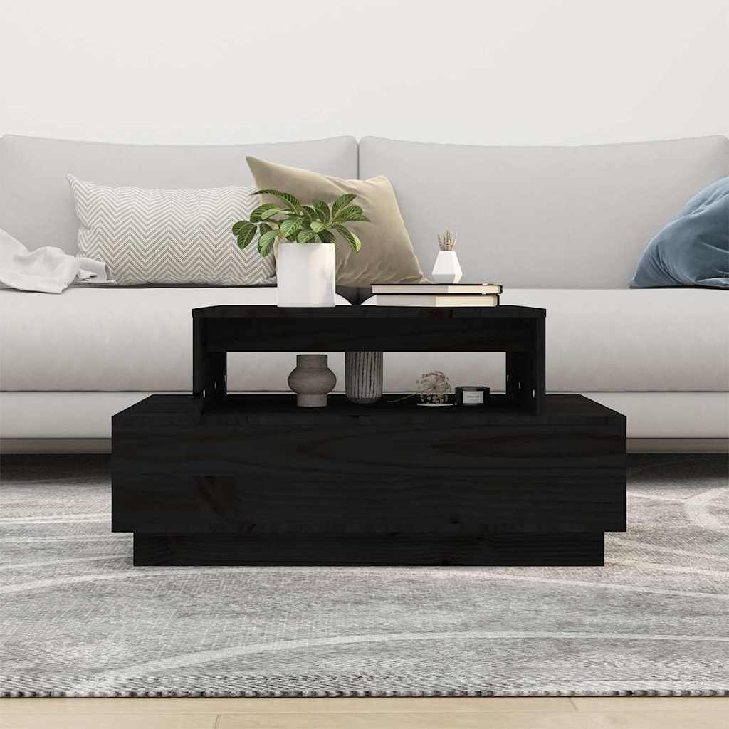 vidaXL Salontafel 80x55x40,5 cm massief grenenhout