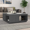vidaXL Salontafel 100x101x40,5 cm massief grenenhout
