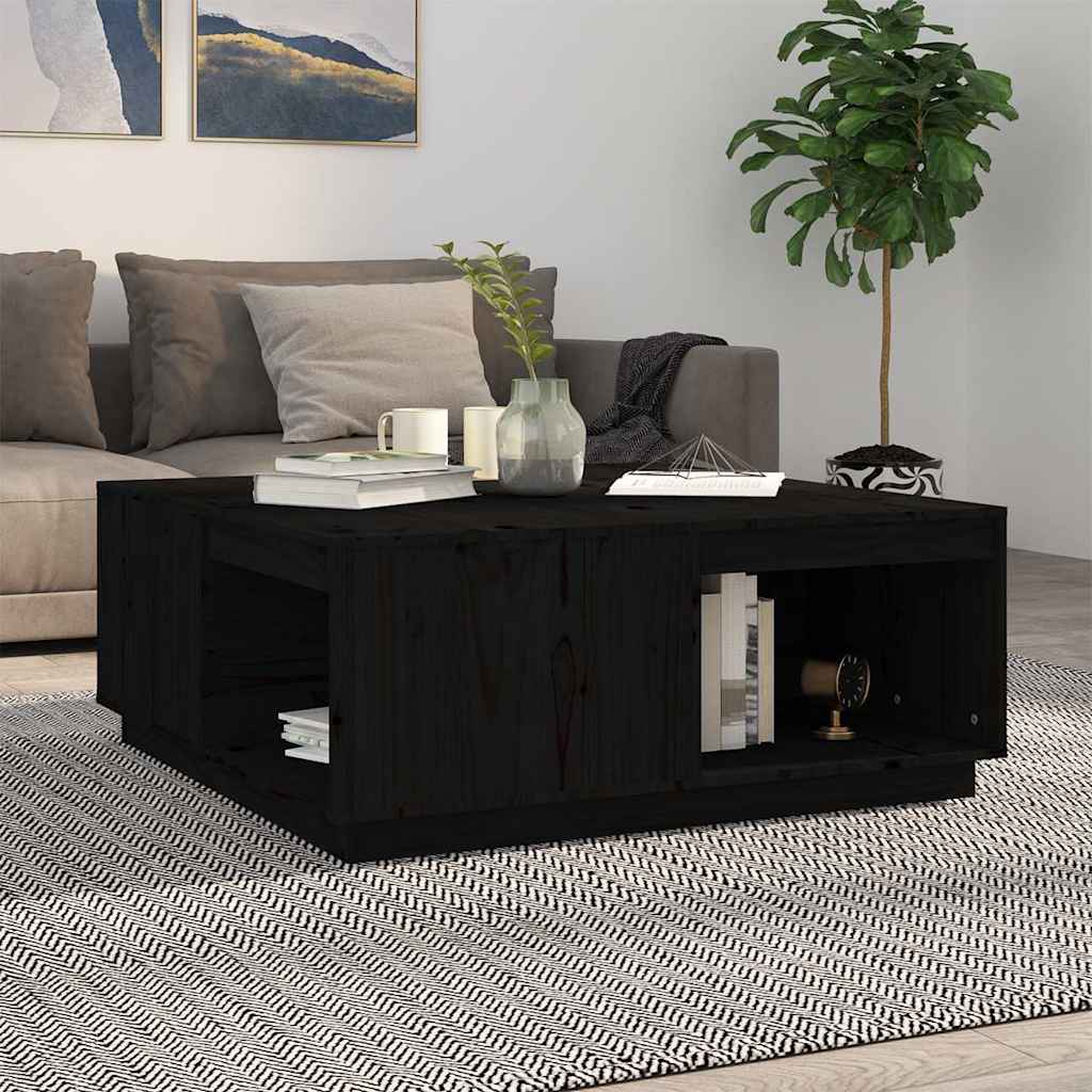 vidaXL Salontafel 100x101x40,5 cm massief grenenhout