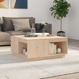 vidaXL Salontafel 100x101x40,5 cm massief grenenhout
