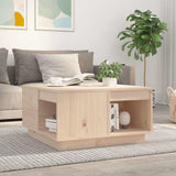 vidaXL Salontafel 100x101x40,5 cm massief grenenhout