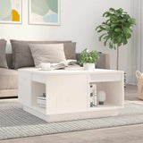 vidaXL Salontafel 100x101x40,5 cm massief grenenhout
