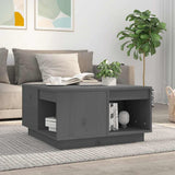 vidaXL Salontafel 100x101x40,5 cm massief grenenhout