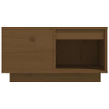 vidaXL Salontafel 100x101x40,5 cm massief grenenhout