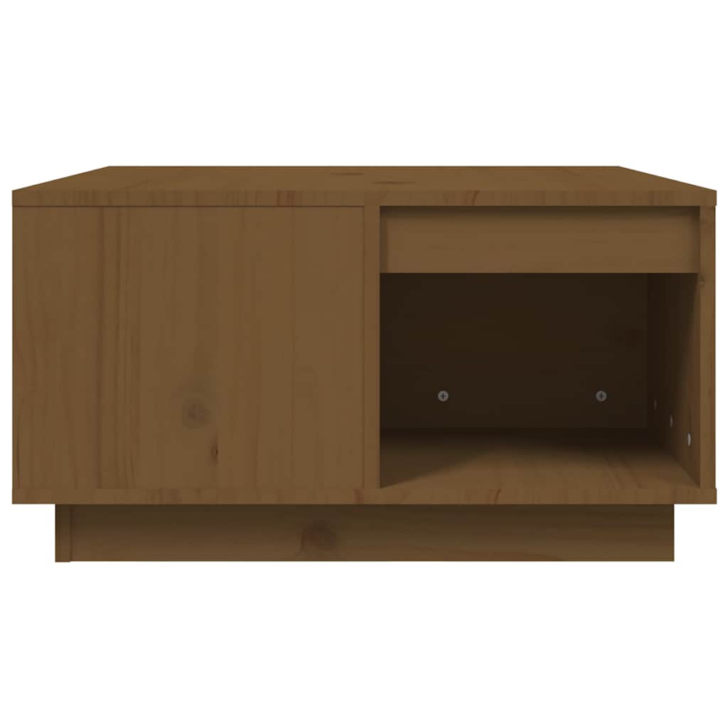 vidaXL Salontafel 100x101x40,5 cm massief grenenhout