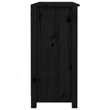 vidaXL Dressoir 100x35x74,5 cm massief grenenhout wit
