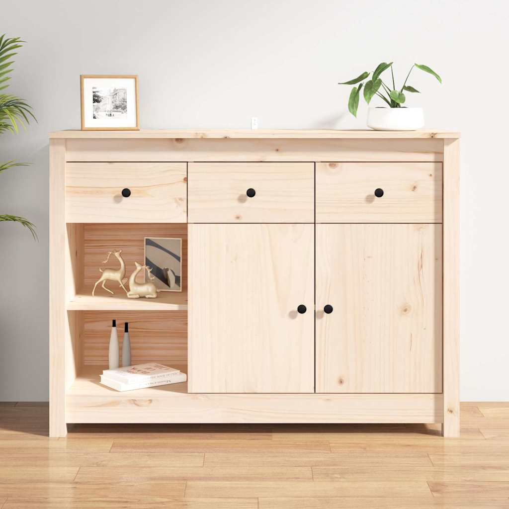 vidaXL Dressoir 100x35x74 cm massief grenenhout