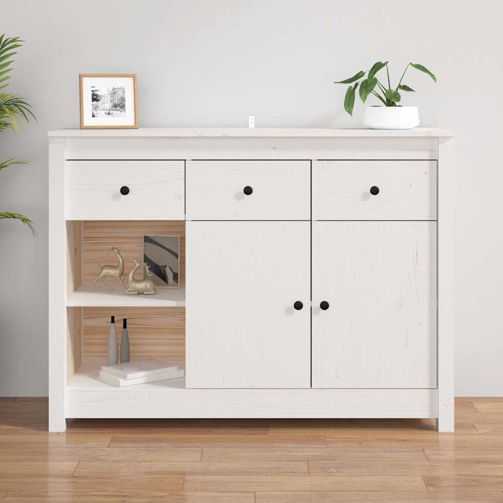 vidaXL Dressoir 100x35x74 cm massief grenenhout