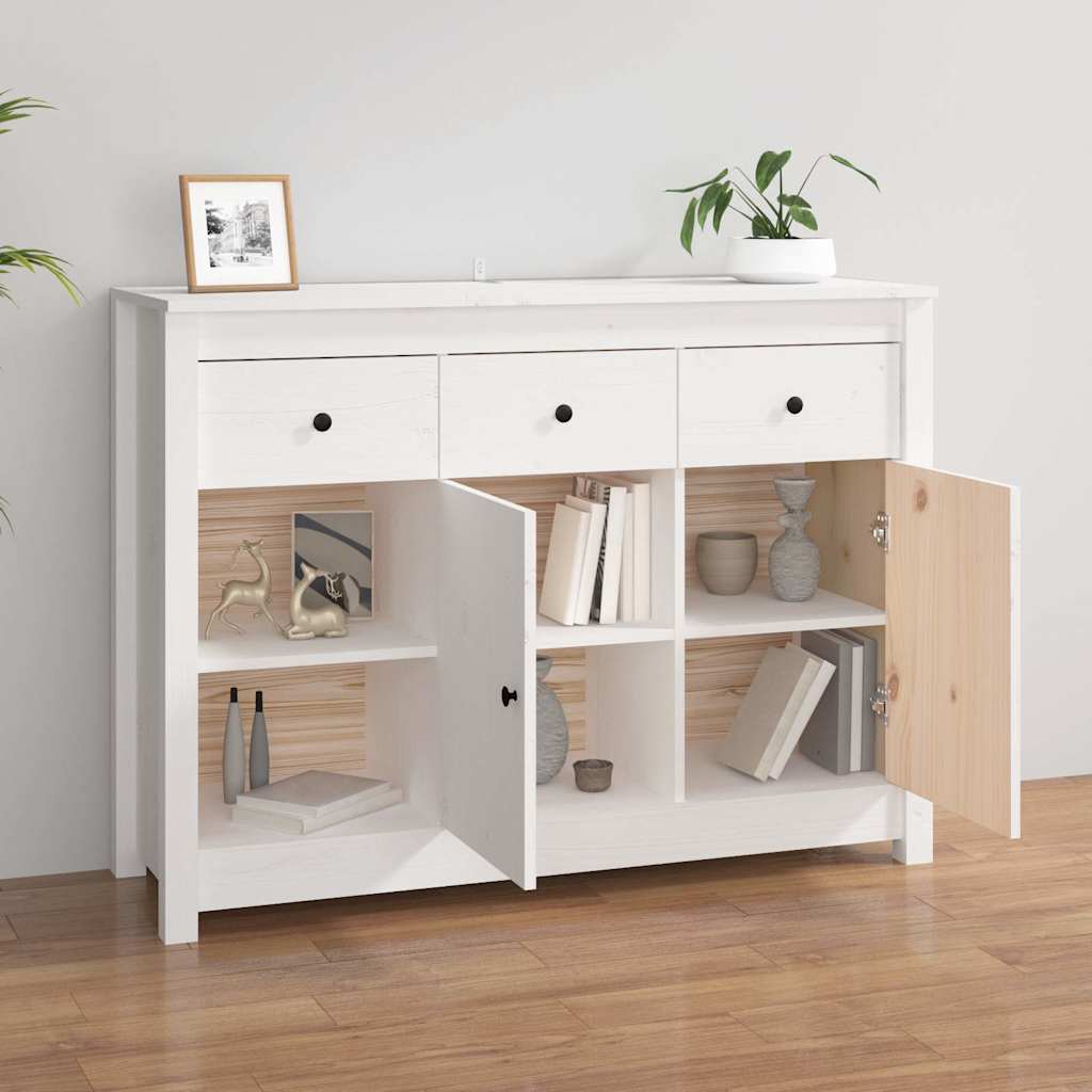 vidaXL Dressoir 100x35x74 cm massief grenenhout