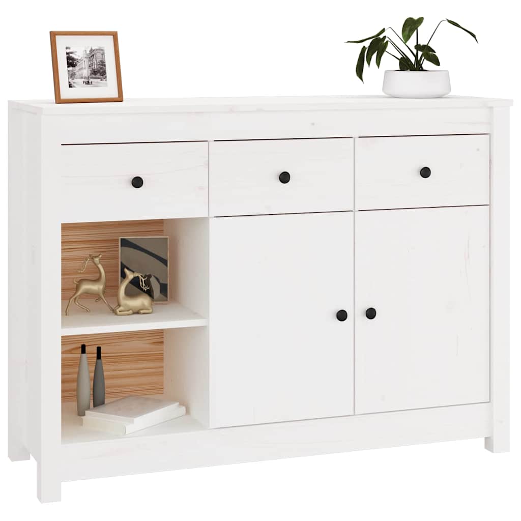 vidaXL Dressoir 100x35x74 cm massief grenenhout
