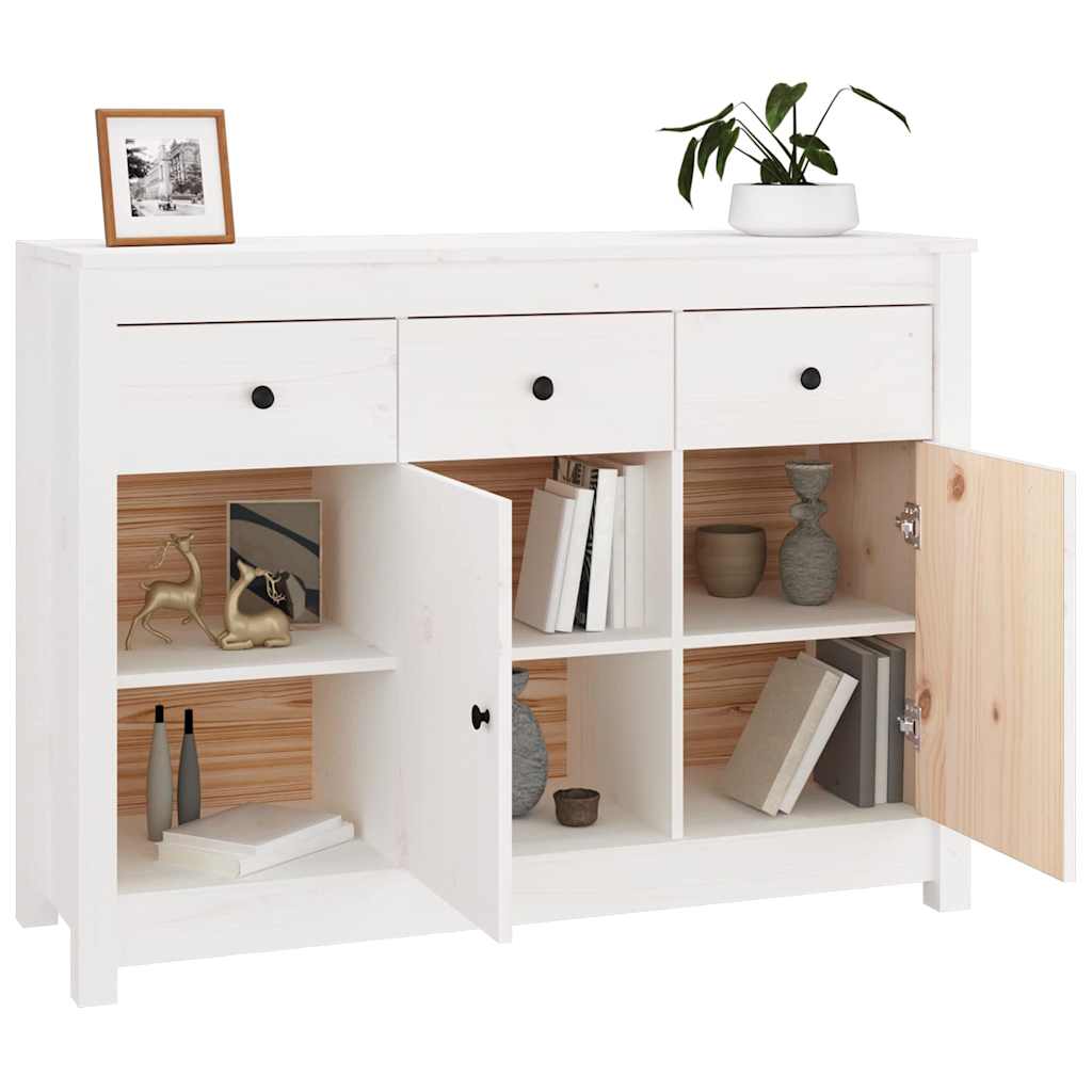 vidaXL Dressoir 100x35x74 cm massief grenenhout