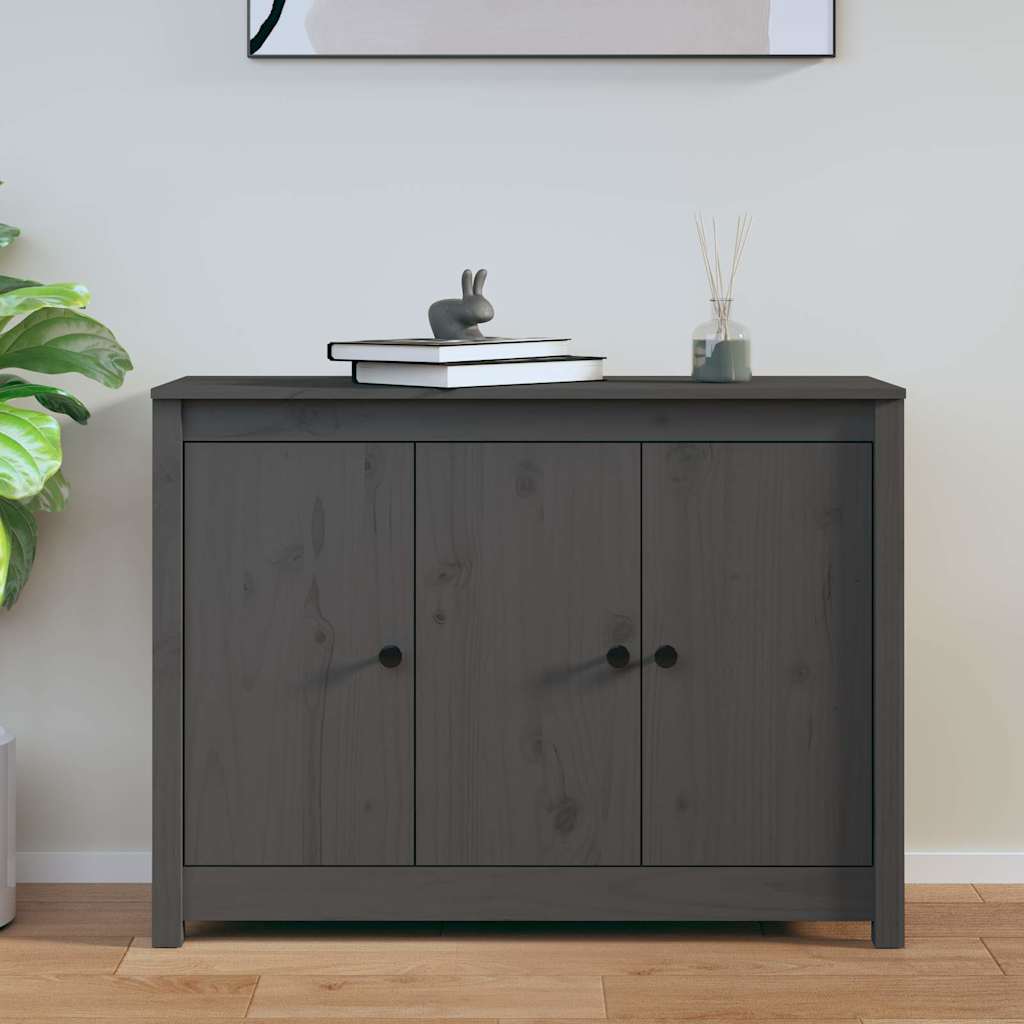 vidaXL Dressoir 100x35x74 cm massief grenenhout