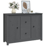 vidaXL Sideboard 100x35x74 cm solid pine wood white