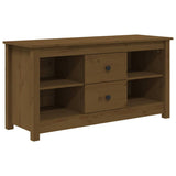 vidaXL Tv-meubel 103x36,5x52 cm massief grenenhout