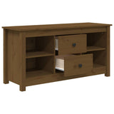 vidaXL Tv-meubel 103x36,5x52 cm massief grenenhout