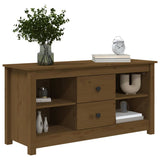 vidaXL Tv-meubel 103x36,5x52 cm massief grenenhout
