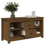 vidaXL Tv-meubel 103x36,5x52 cm massief grenenhout