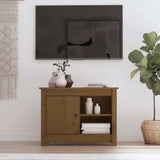 vidaXL Tv-meubel 70x36,5x52 cm massief grenenhout
